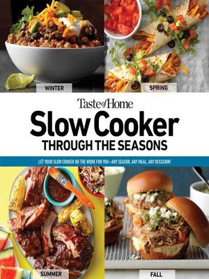 cover image of Taste of Home Slow Cooker Through the Seasons